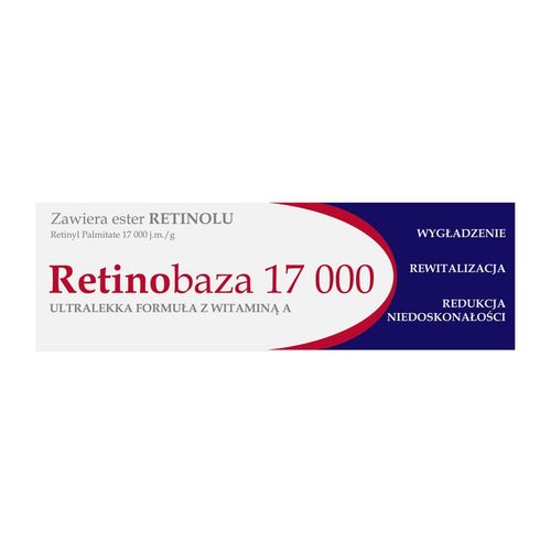 KREM z Witaminą A Retinobaza 17000 - Wygładzający Rewitalizujący 1% na Arena.pl