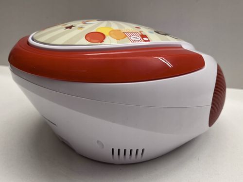 Metronic Odtwarzacz CD Circus z wejściem USB AUX czerwono biały cyrk na Arena.pl