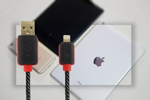 Gruby pleciony kabel lightning do iphone 1,5m na Arena.pl