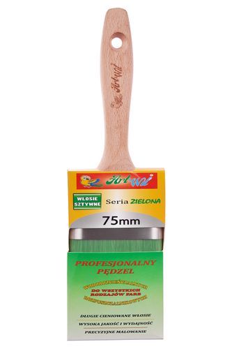 PROFESJONALNY PĘDZEL MALARSKI PŁASKI ARTWIL 75mm na Arena.pl
