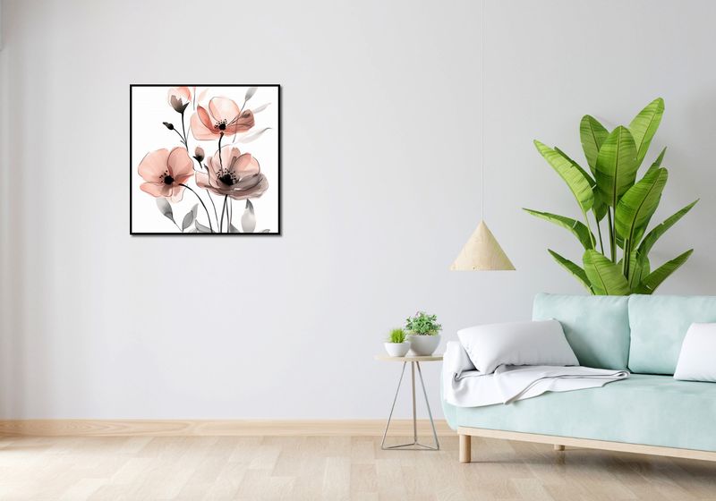 Plakat 70x70cm Subtelny Okaz zdjęcie 4