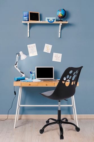 krzesło joy czarno-szare na Arena.pl