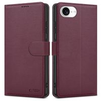 Etui Tech-Protect Wallet z Funkcją Podstawki DO iPhone 16E Mulberry