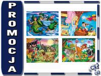 CLEMENTONI 20528 Puzzle 4 x 6el. BAJKI RÓŻNE