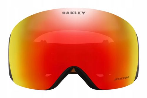 Gogle narciarskie Oakley - Flight Deck L czerwone/czarne na Arena.pl