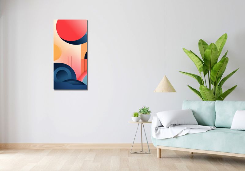 Obraz 40x90cm Geometryczne Marzenia zdjęcie 2