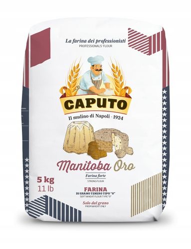 Mąka pszenna Manitoba Oro Caputo 5 kg do ciast oryginalne opakowanie na Arena.pl