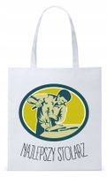 Dla Stolarza Na Prezent Torba Eco Biała Shopper Z Nadrukiem Ze Zdjęciem