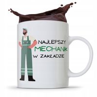 Kubek Prezent Dla Mechanika Najlepszy W Zakładzie Z Nadrukiem Ze Zdjęciem