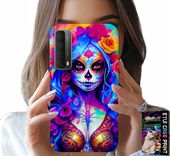 ETUI DO HUAWEI P SMART 2021 - MEKSYKAŃSKA, KOLOROWA KRÓLOWA ŚMIERCI