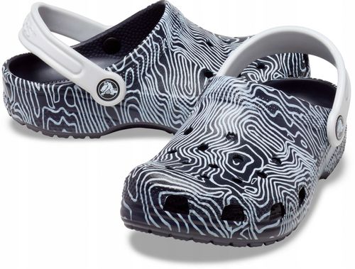 Dziecięce Chodaki Crocs Classic Topographic 28-29 na Arena.pl