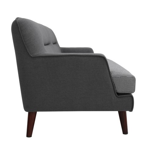 Sofa tapicerowana Cory szara na Arena.pl