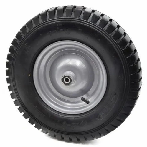 KOŁO DO WÓZKA TACZKI 4.00-8 405mm POMPOWANE + OŚKA na Arena.pl