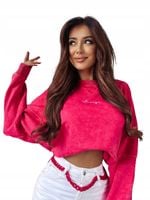 Bluza damska OLAVOGA LIBRA 2024 róż - UNI