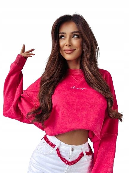 Bluza damska OLAVOGA LIBRA 2024 róż - UNI zdjęcie 1