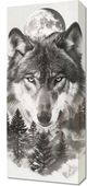 Obraz 30x70cm Wilczy Duch Lasu