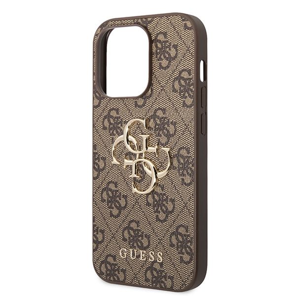 Etui Guess do iPhone 15 Pro, Brązowy zdjęcie 6