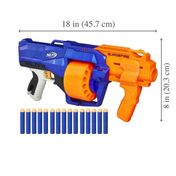 NERF N-STRIKE ELITE SURGEFIRE E0011 MEGASZYBKI zdjęcie 6