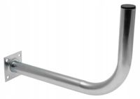 UCHWYT Balkonowy Antenowy Wygięty 40cm UBW40/BC