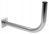 UCHWYT Balkonowy Antenowy Wygięty 40cm UBW40/BC