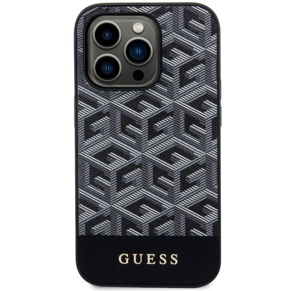 Etui Guess do iPhone 14 Pro, Czarny, MagSafe zdjęcie 3