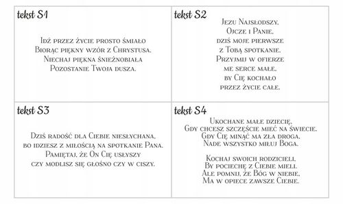 Pamiątka Pierwszej Komunii Świętej pudełko prezent kartka komunia na Arena.pl