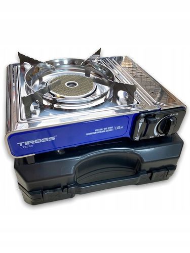 KUCHENKA TURYSTYCZNA TIROSS TS-266 SREBRNA 1650 W na Arena.pl