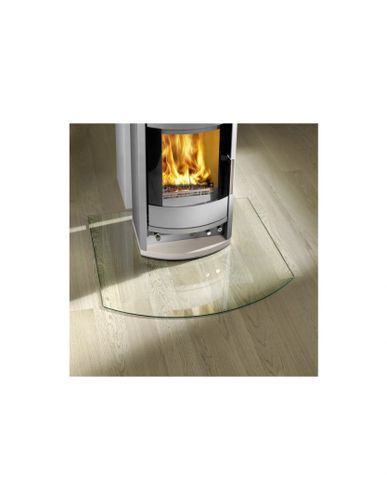 Podstawa szklana hartowana - szyba pod Piec lub Kominek 80x70 cm na Arena.pl