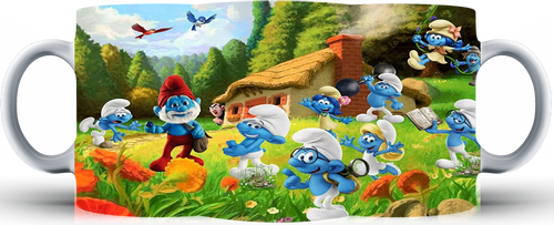 Kubek ceramiczny Smerfy - The Smurfs na Arena.pl