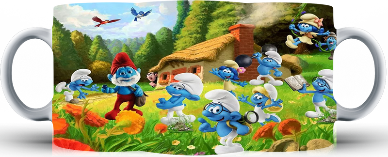 Kubek ceramiczny Smerfy - The Smurfs zdjęcie 2