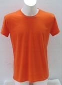 T-shirt orange koszulka męska Z krótkim rękawem M