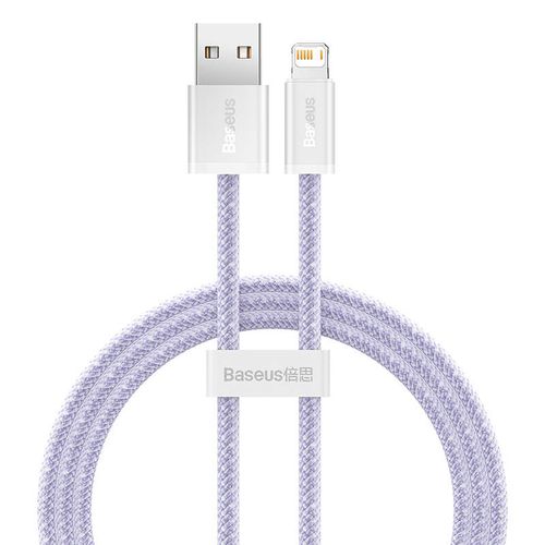 Kabel USB do Lightning Baseus Dynamic 2, 2.4A, 1m (fioletowy) na Arena.pl