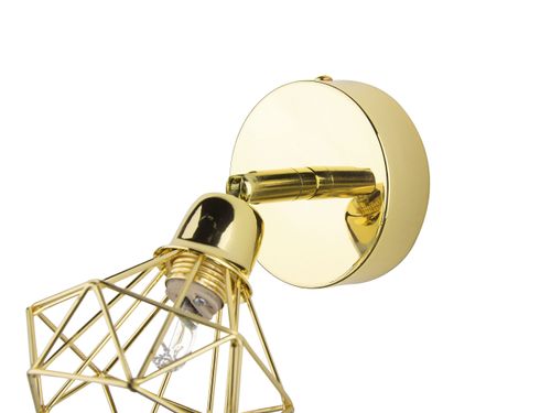 Zestaw 2 lamp ściennych złote ERMA na Arena.pl