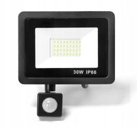 Naświetlacz Lampa Halogen LED 30W Czujnik Ruchu Zmierzchu