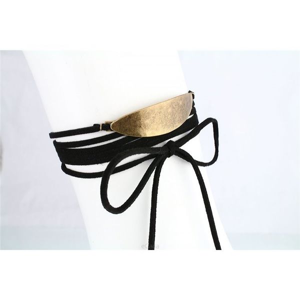 Naszyjnik Choker Blaszka N488 zdjęcie 3