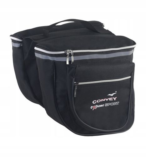 Torba rowerowa na bagażnik Sakwa dwie komory Codura Produkt Polski Convey na Arena.pl