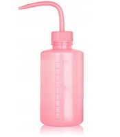 Butelka 250 ml Tryskawka na płyny do przemywania tatuażu tattoo PINK