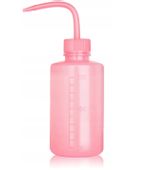 Butelka 250 ml Tryskawka na płyny do przemywania tatuażu tattoo PINK