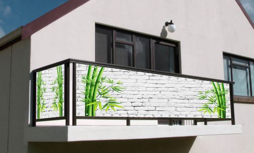 OSŁONA BALKONOWA mata na balkon siatka NA WYMIAR dużo wzorów na Arena.pl