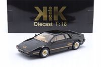 KK SCALE LOTUS ESPRIT TURBO 1981 Black/Gold Deco 1:18