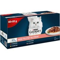 Gourmet Perle 60x85g mix smaków sos