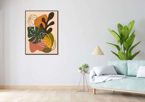 Plakat 75x100cm Leśna Kompozycja na Arena.pl