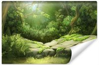 Fototapeta Bajkowy Zielony LAS Efekt 3D 180cm x 120cm