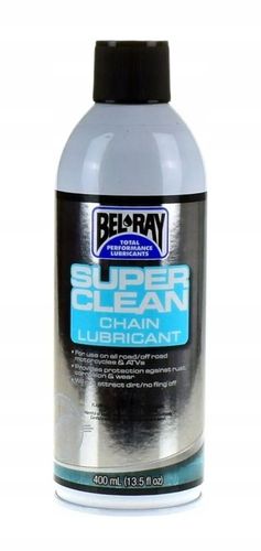 Bel-Ray Super Clean smar do łańcucha w aerozolu 400ml Smar w nowej butelce na Arena.pl