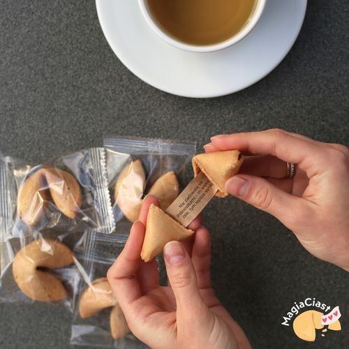 Ciasteczka z Wróżbą Dziękuję Chińskie Ciastko Szczęścia dla Gości 50 szt na Arena.pl