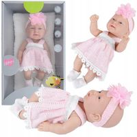 LALKA BOBAS LALECZKA GUMOWA BABY KOCYK PREZENT