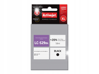 TUSZ ACTIVEJET DO BROTHER LC529 LC529XL DCP-J105 DCP-J100 MFC-J200 CZARNY