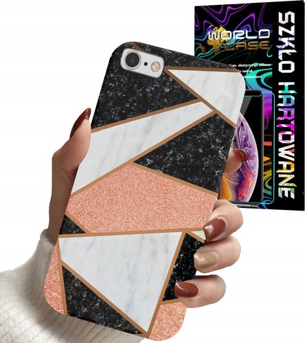 ETUI DO IPHONE 6 PLUS - ELEGANCKIE MODNE WZORY DLA KOBIET + SZKŁO na Arena.pl