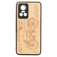 Drewniane Etui Bewood Realme GT Neo 3 HARLEY PATENT ANIEGRE