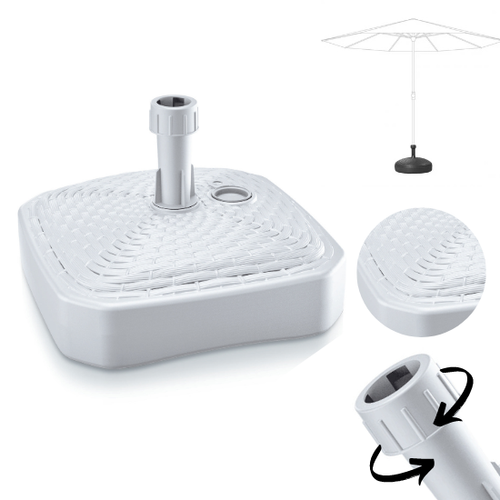 Podstawa pod parasol Umbrella Base MPKR | Biały na Arena.pl